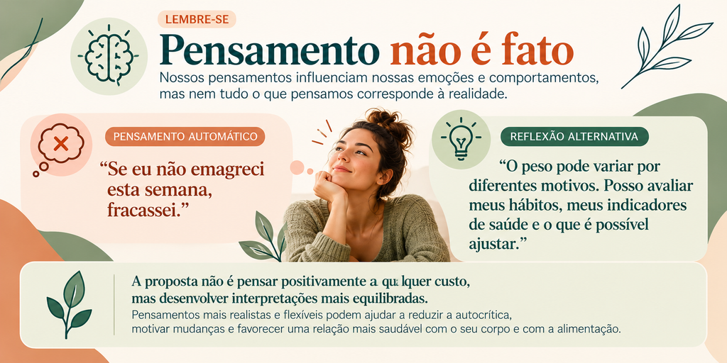 pensamentos nao é fato